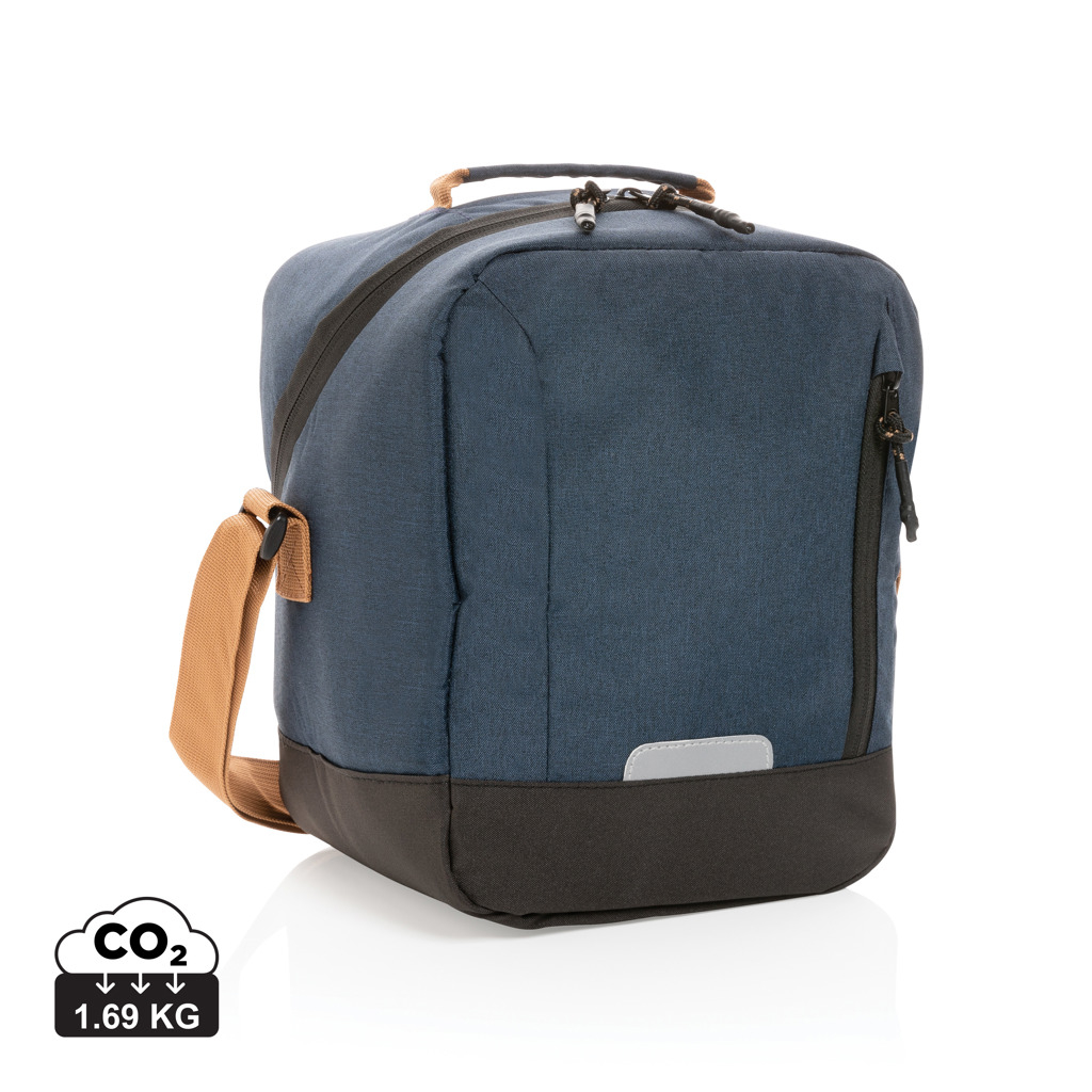 Sac isotherme rPET publicitaire Urban IMPACT Bleu marine